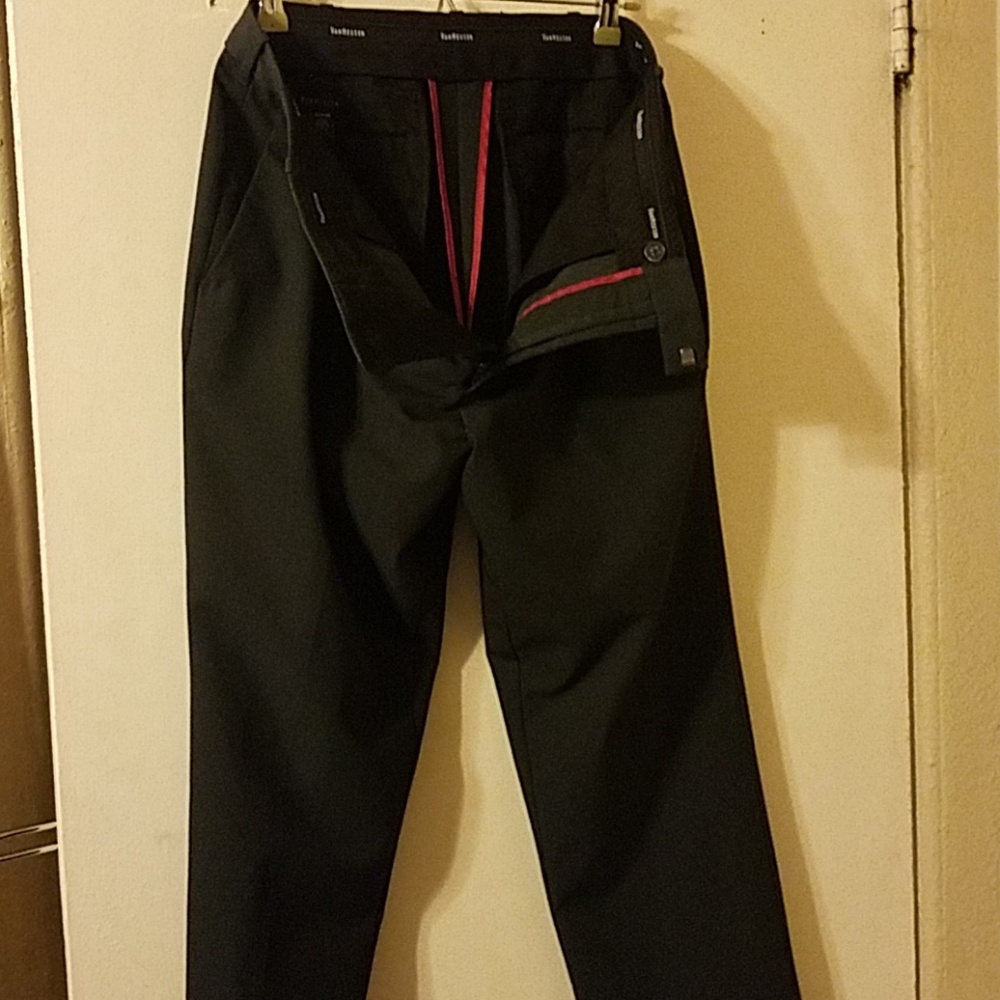 Van Heusen black classic dress pants